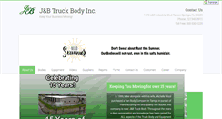 Desktop Screenshot of jandbtruckbody.com